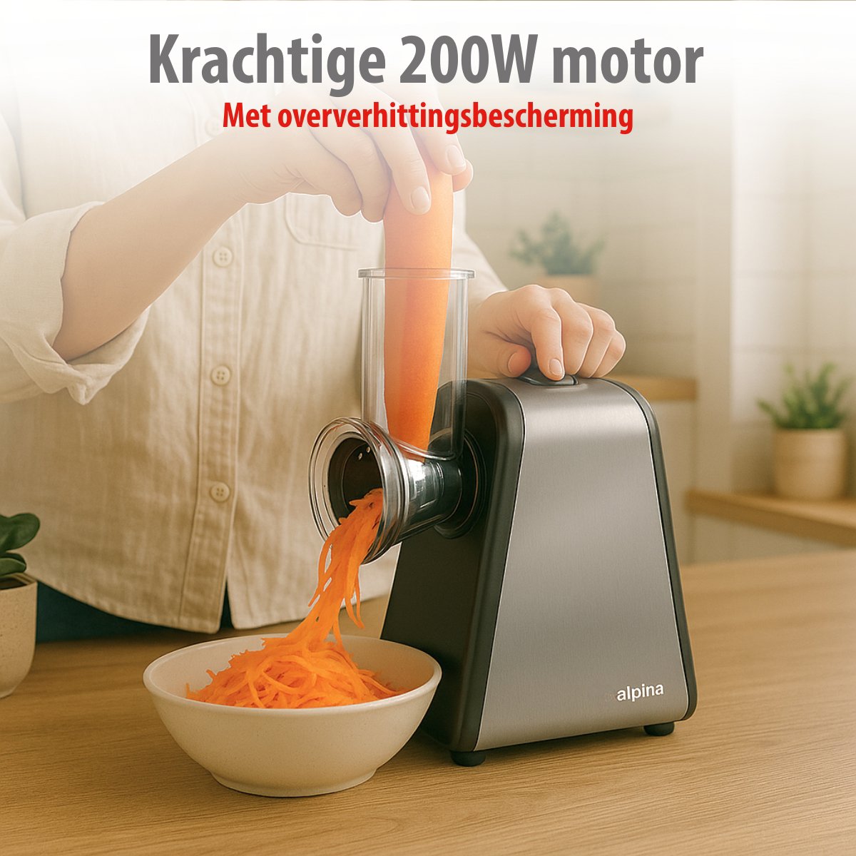 alpina Elektrische Groentesnijder