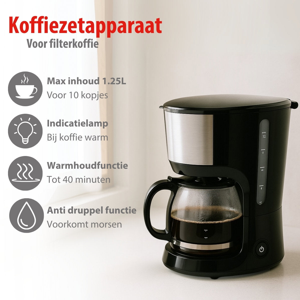 alpina Koffiezetapparaat 750W - maximondo