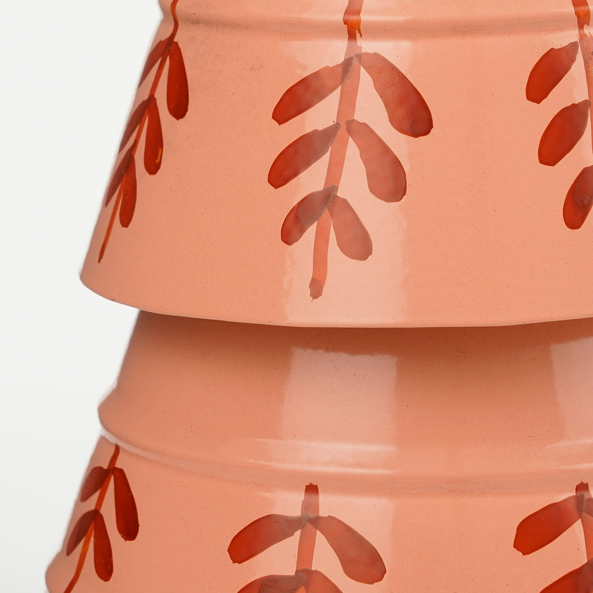 Mica Decorations Decoratie Kerstboom - H40 x Ø13 cm - IJzer - Roze - maximondo