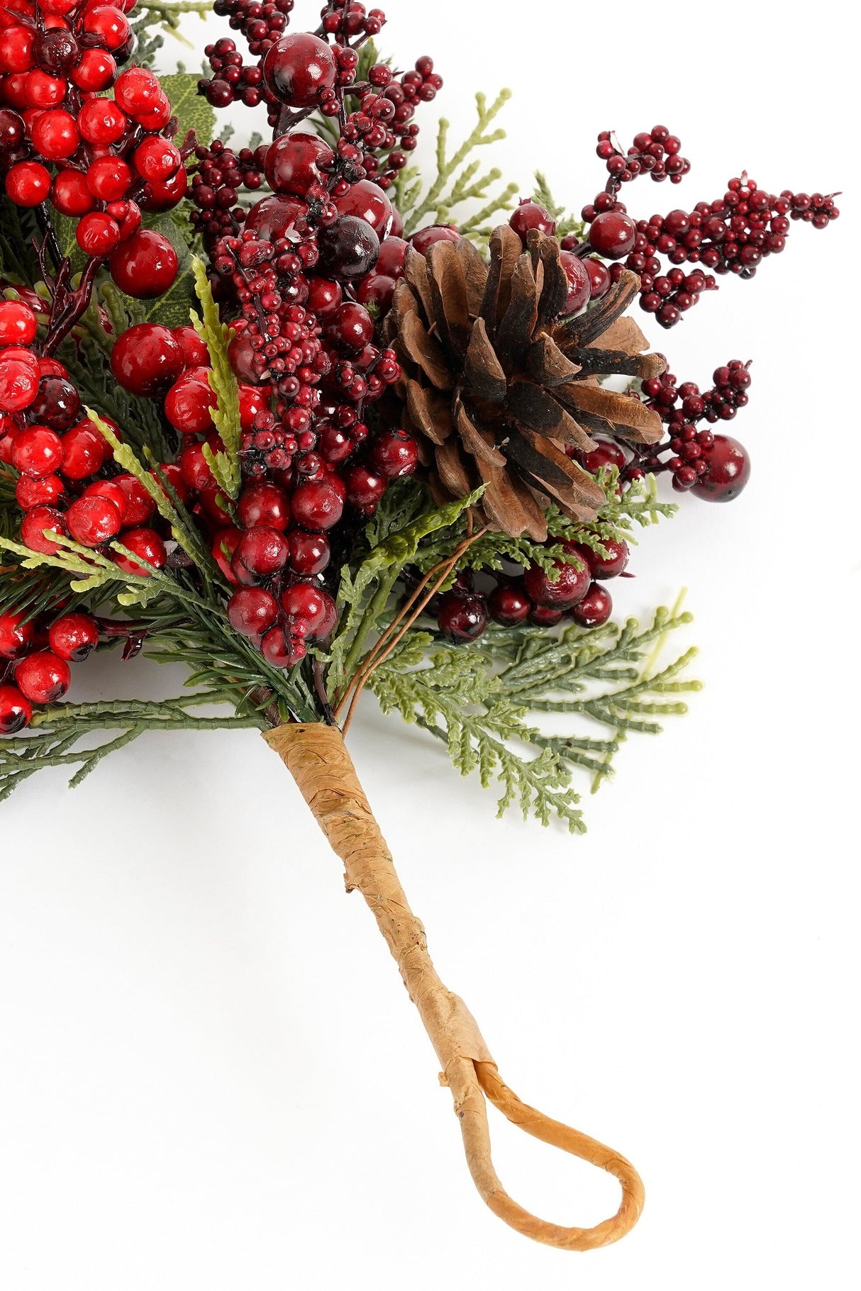 Mica Decorations Randell druppel rood - l110xb18xh10cm - maximondo