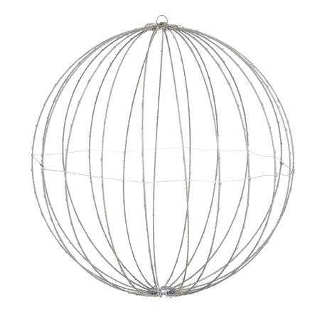 Luca Lighting Bal klassiek wit 400led IP44 met timer - d60cm - maximondo