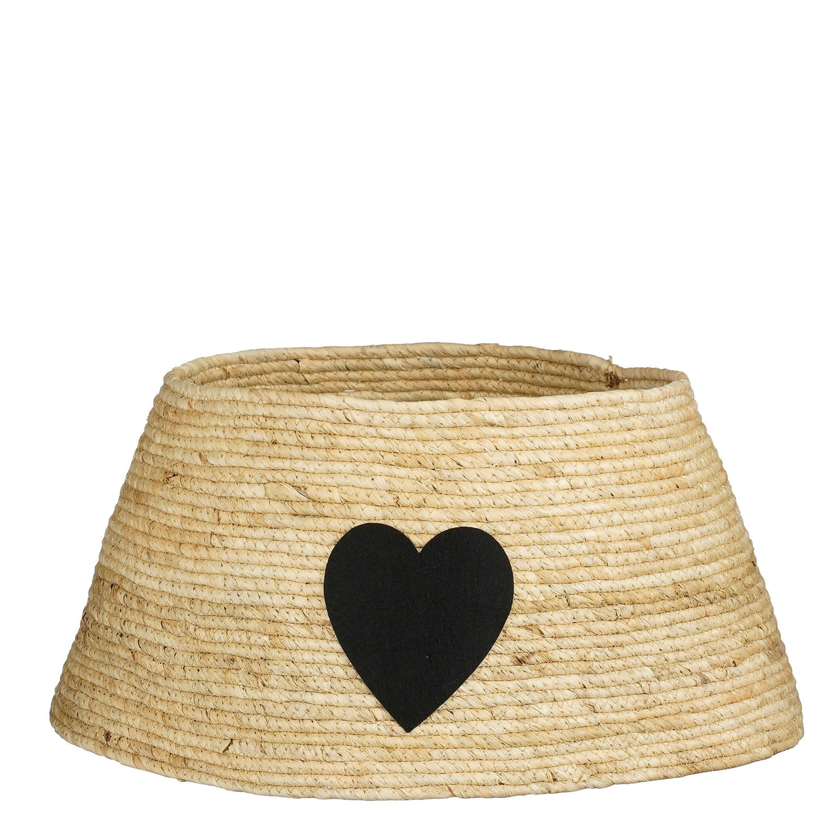 Mica Decorations Treeskirt hart creme - l50xb50xh26cm - maximondo