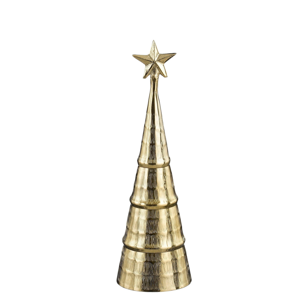 Mica Decorations Decoratie boom goud - h36xd11cm - maximondo