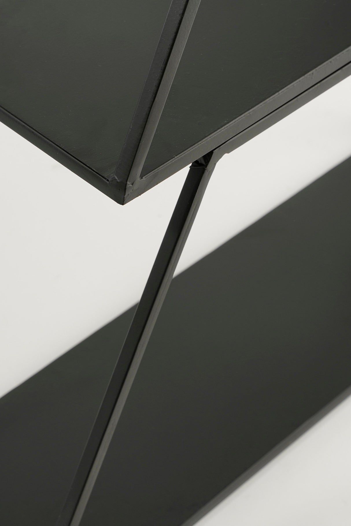 Mica Decorations Decoratie tray boom zwart 3 delig - l50xb14xh71cm - maximondo