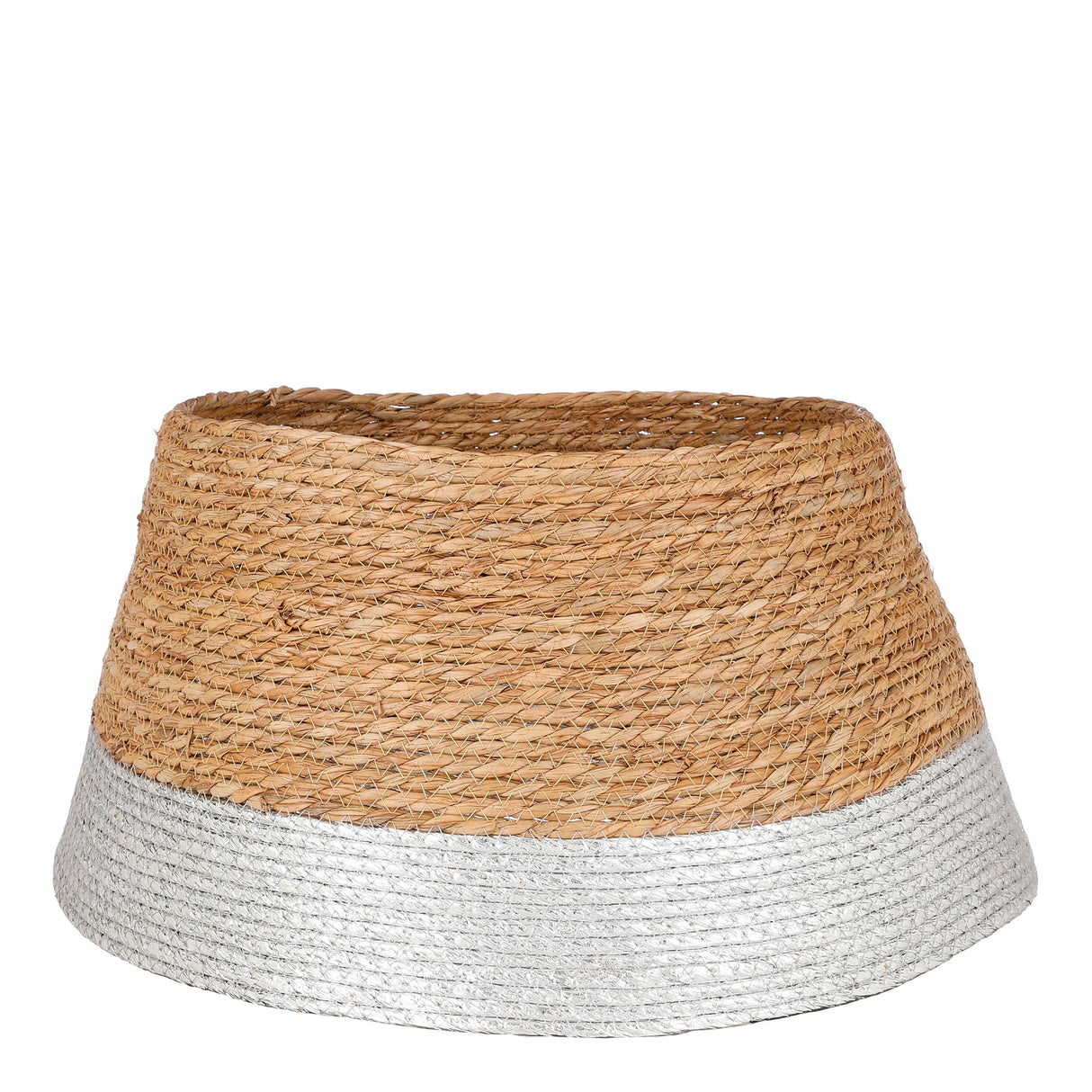 House of Seasons Treeskirt zilver - h26xd50cm - maximondo