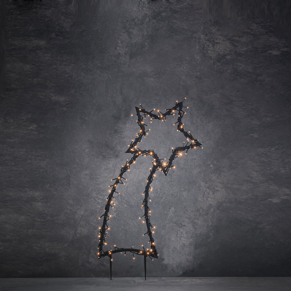 Luca Lighting Garden dlight vallende ster tuinsteker ster175 led warm wit 8 function controller en timer- l35xb1xh77cm - maximondo