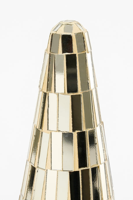 House of Seasons Decoratie boom goud - h41xd18cm - maximondo