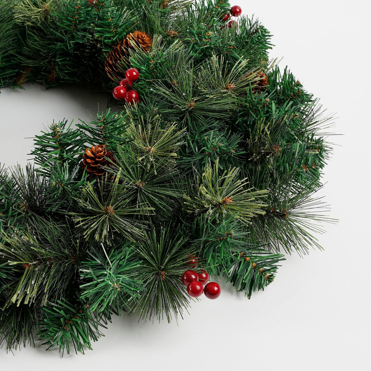 Black Box Trees Warth Kerstkrans met Decoratie - Ø60 cm - maximondo