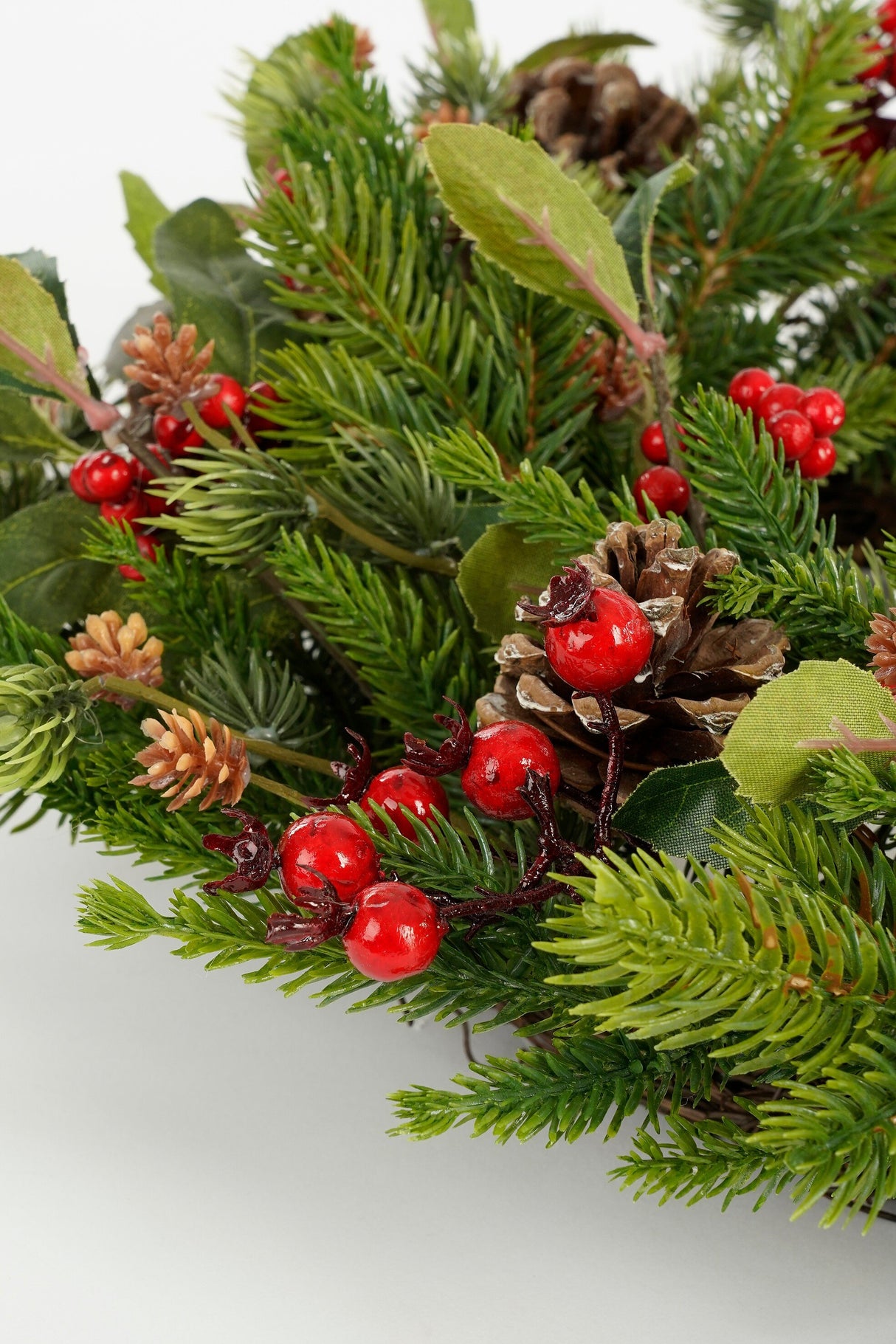 House of Seasons Austin krans groen - h10xd40cm - maximondo