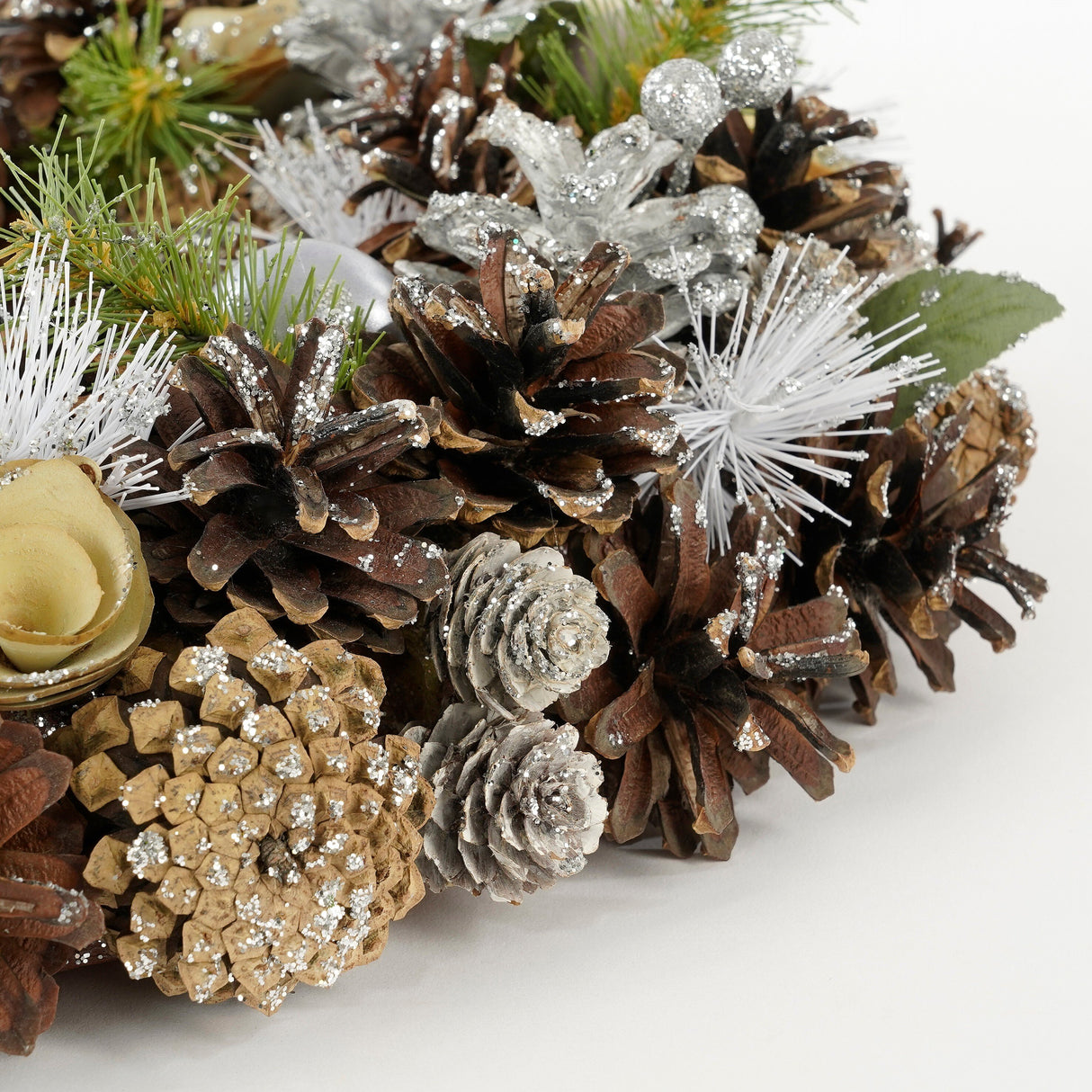 House of Seasons Krans perzik - h10xd50cm - maximondo