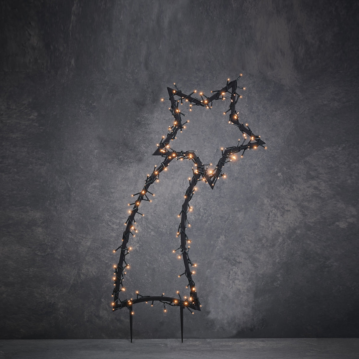 Luca Lighting Garden dlight vallende ster tuinsteker 225 led warm wit 8 function controller en timer- l45xb1xh101cm - maximondo