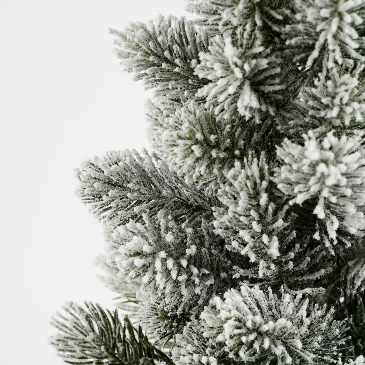 House of Seasons Kerstboom met burlap groen frosted TIPS 105 - h60xd30cm - maximondo