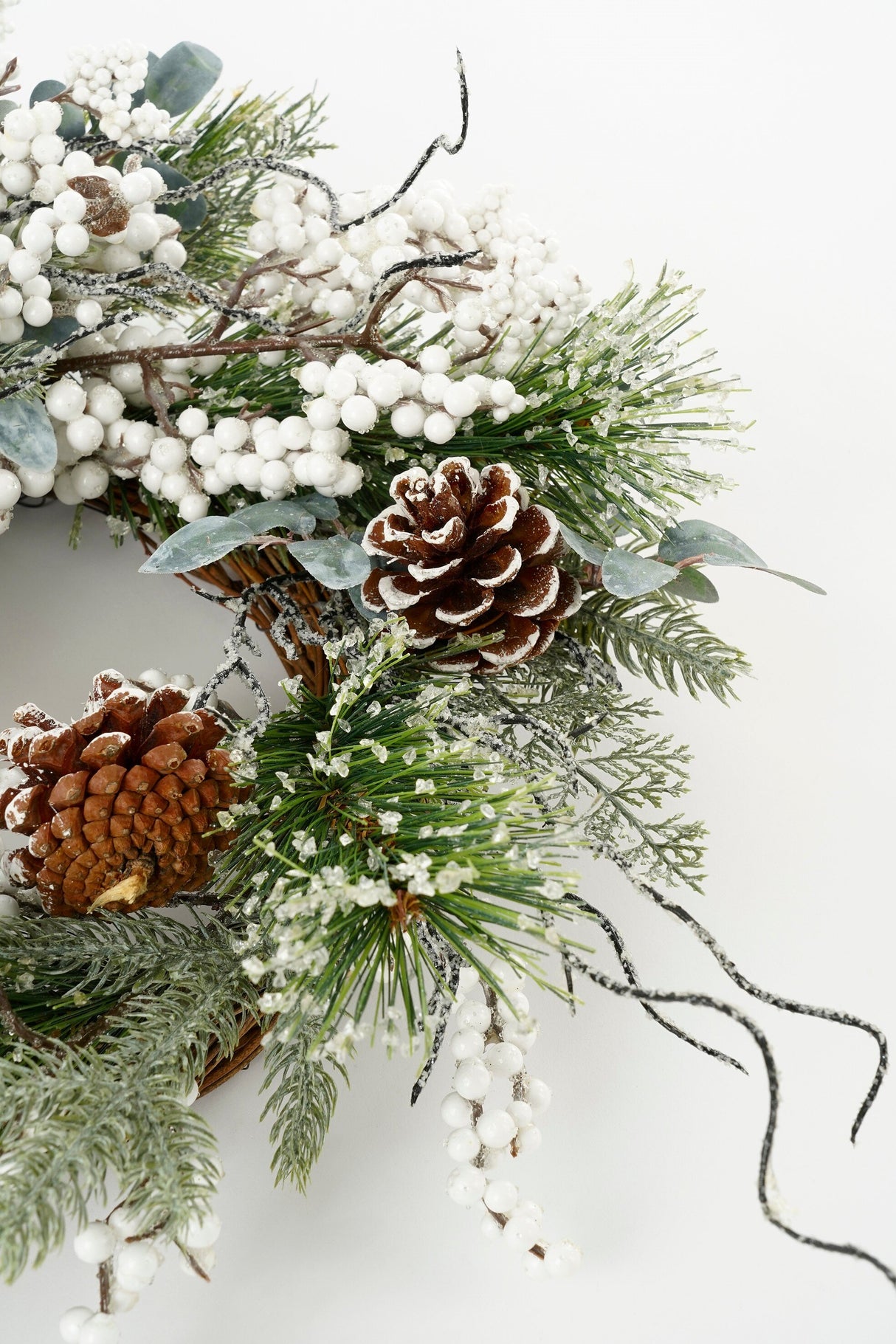 House of Seasons Hardy krans groen - h10xd40cm - maximondo