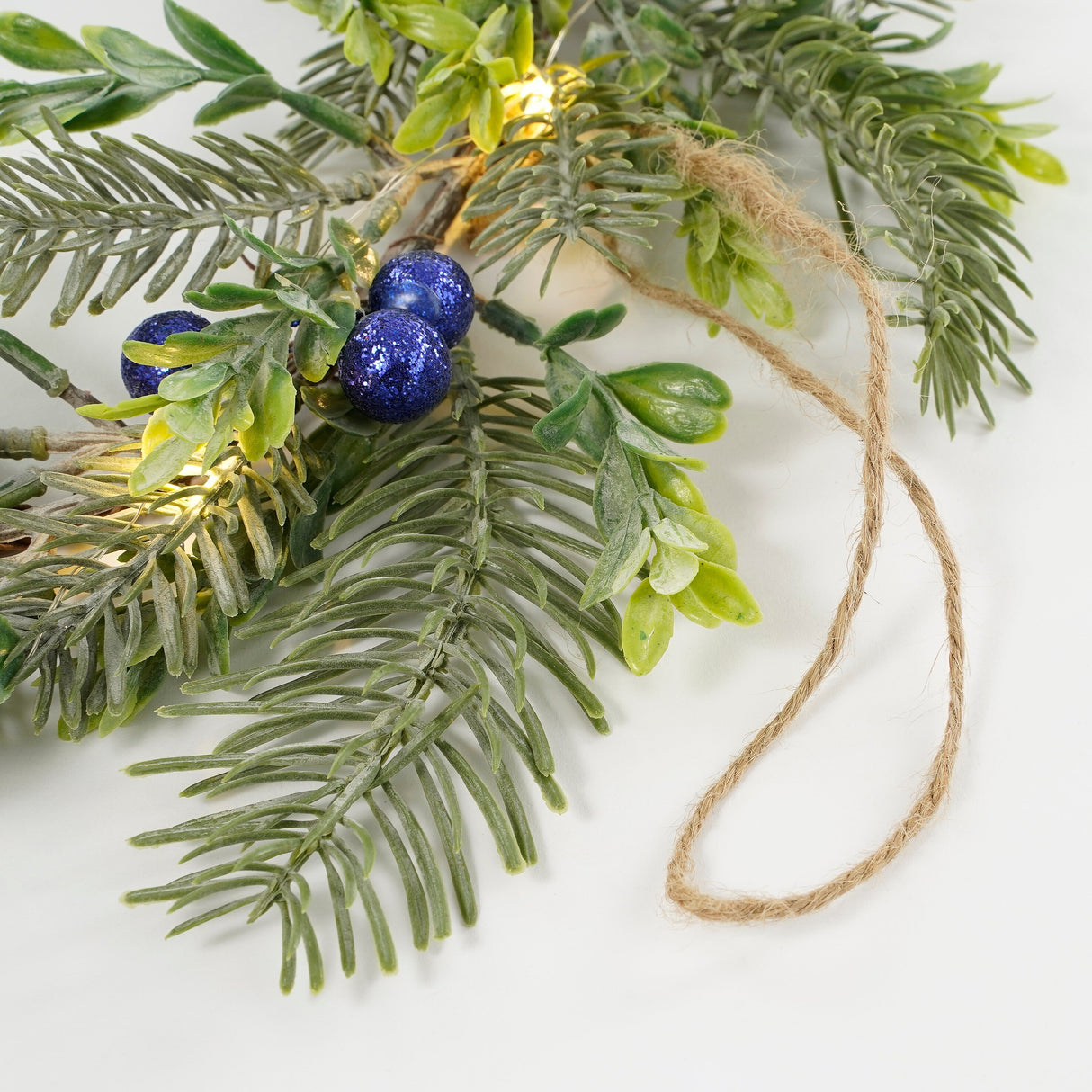 House of Seasons Krans led groen 15L TIPS 84 battery operated - h7xd42cm - maximondo