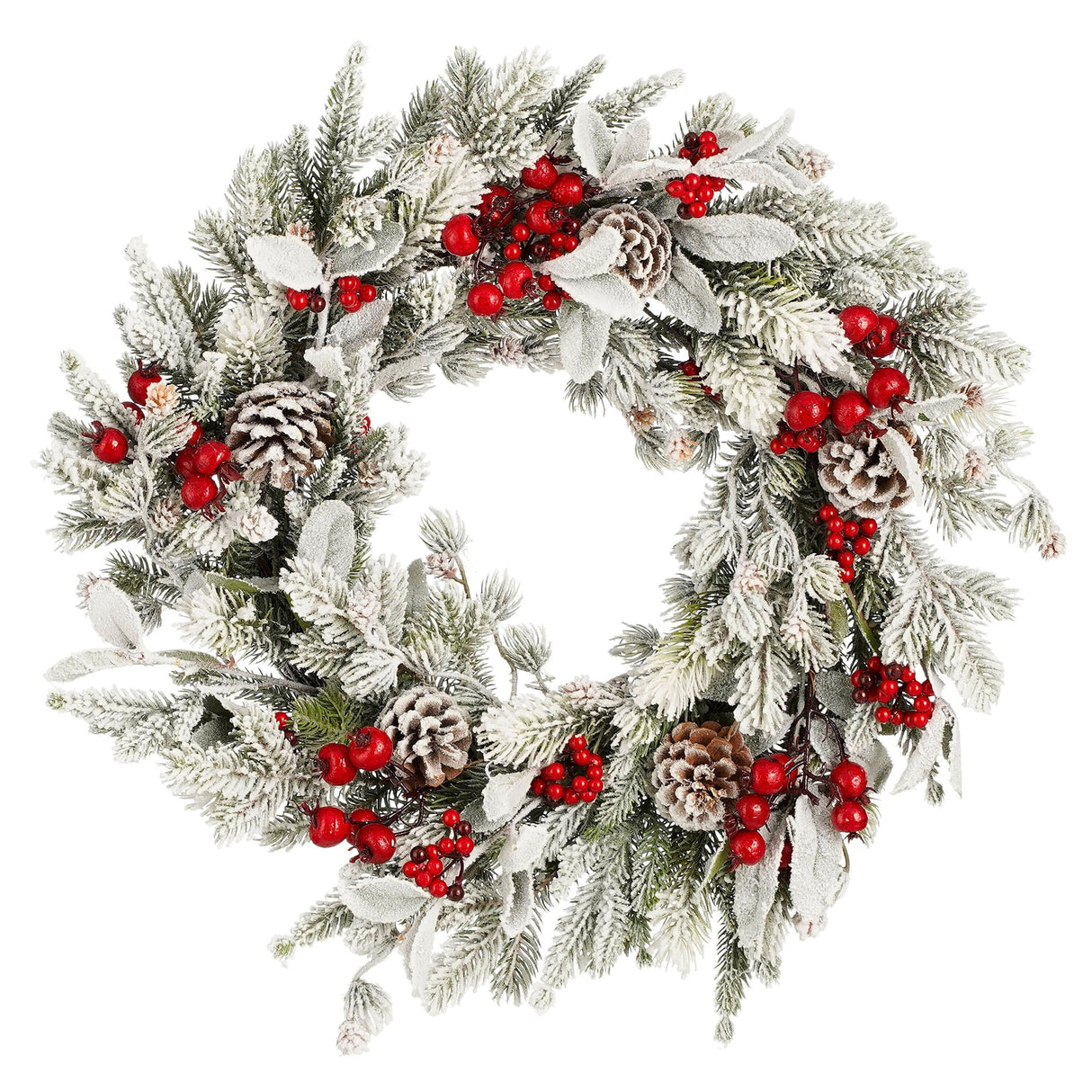 House of Seasons Belfort krans groen - h11xd50cm - maximondo