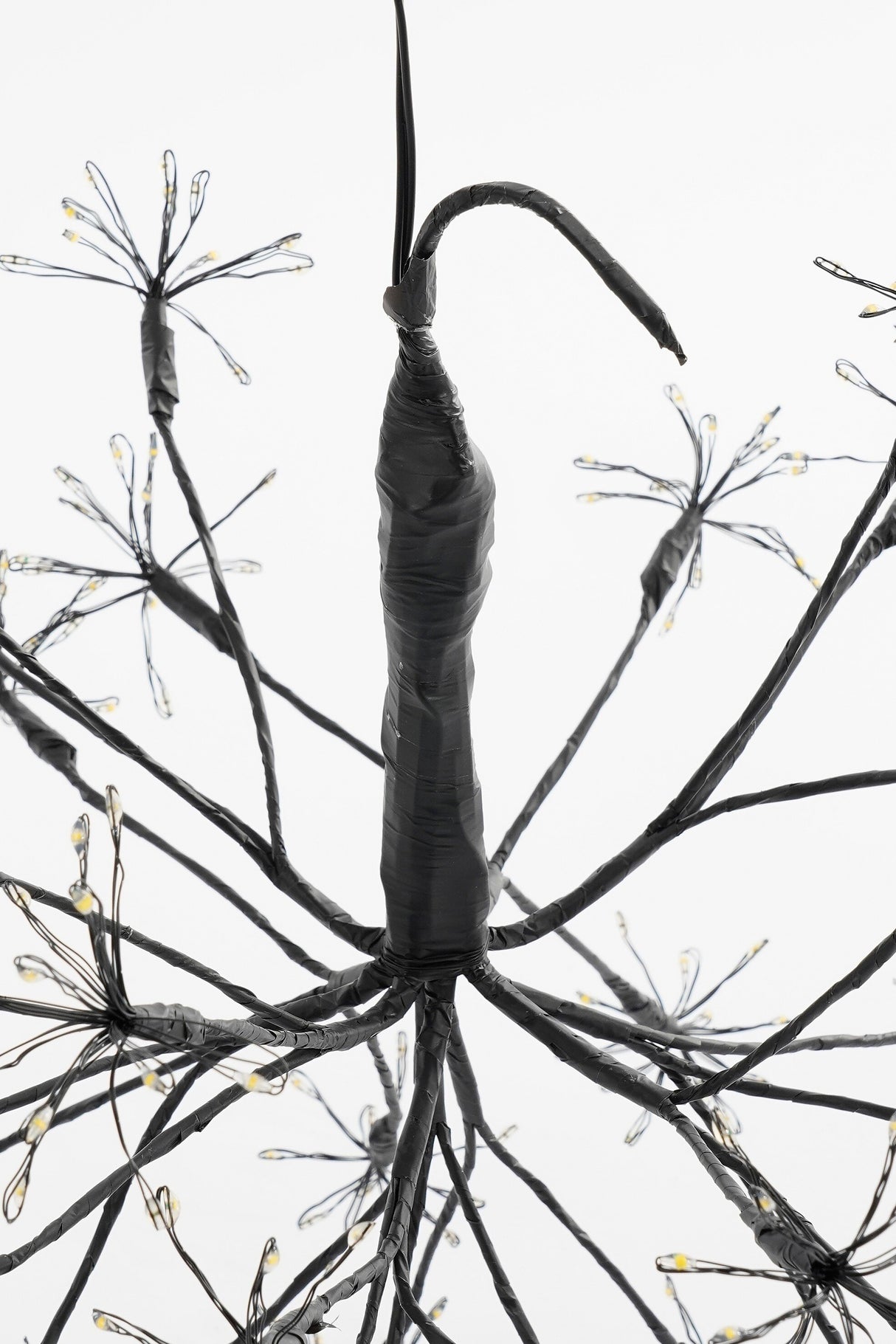 Luca Lighting Bal led zwart klassiek wit 576led IP44 en timer - d40cm - maximondo