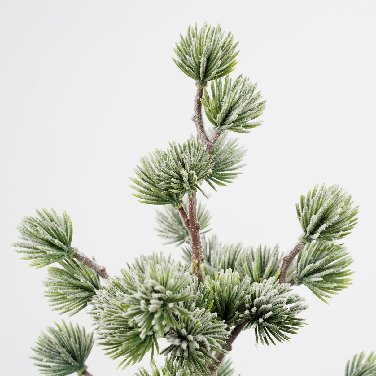 House of Seasons Kerstboom met burlap groen frosted TIPS 101 - h45xd23cm - maximondo