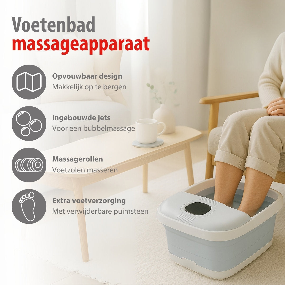 alpina Voetmassageapparaat 8L - maximondo
