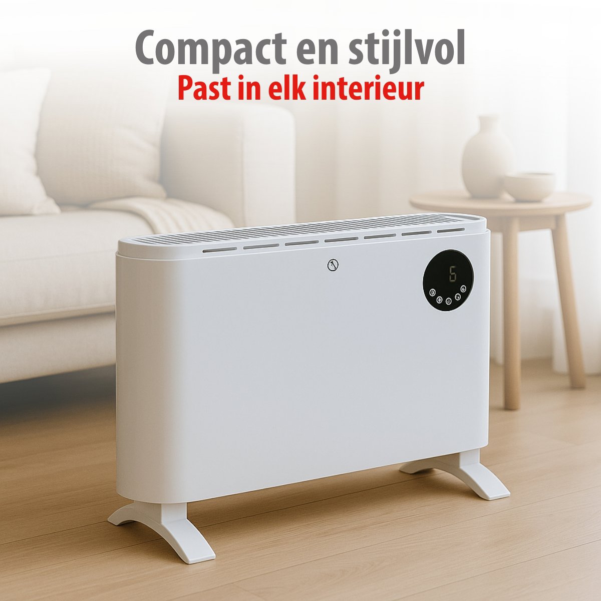 alpina Elektrische Kachel 2000W Wit - maximondo