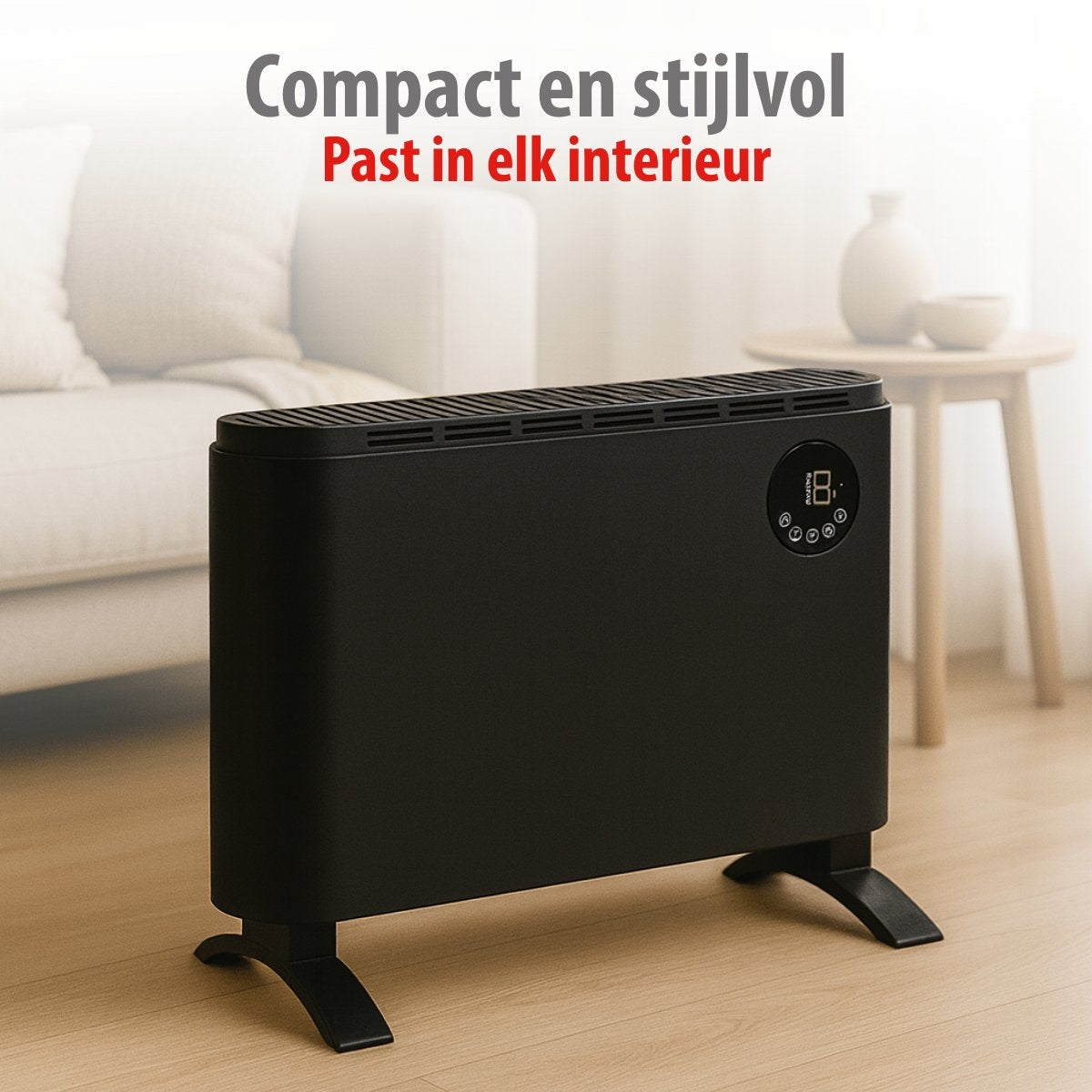 alpina Elektrische Kachel 2000W Zwart - maximondo