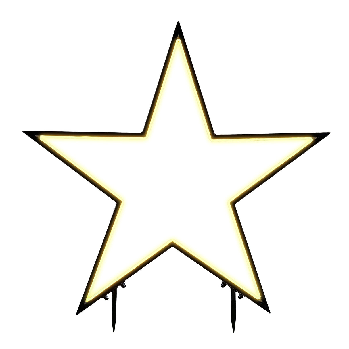 Luca Lighting Garden d light neon tuinsteker ster IP44 timer - maximondo