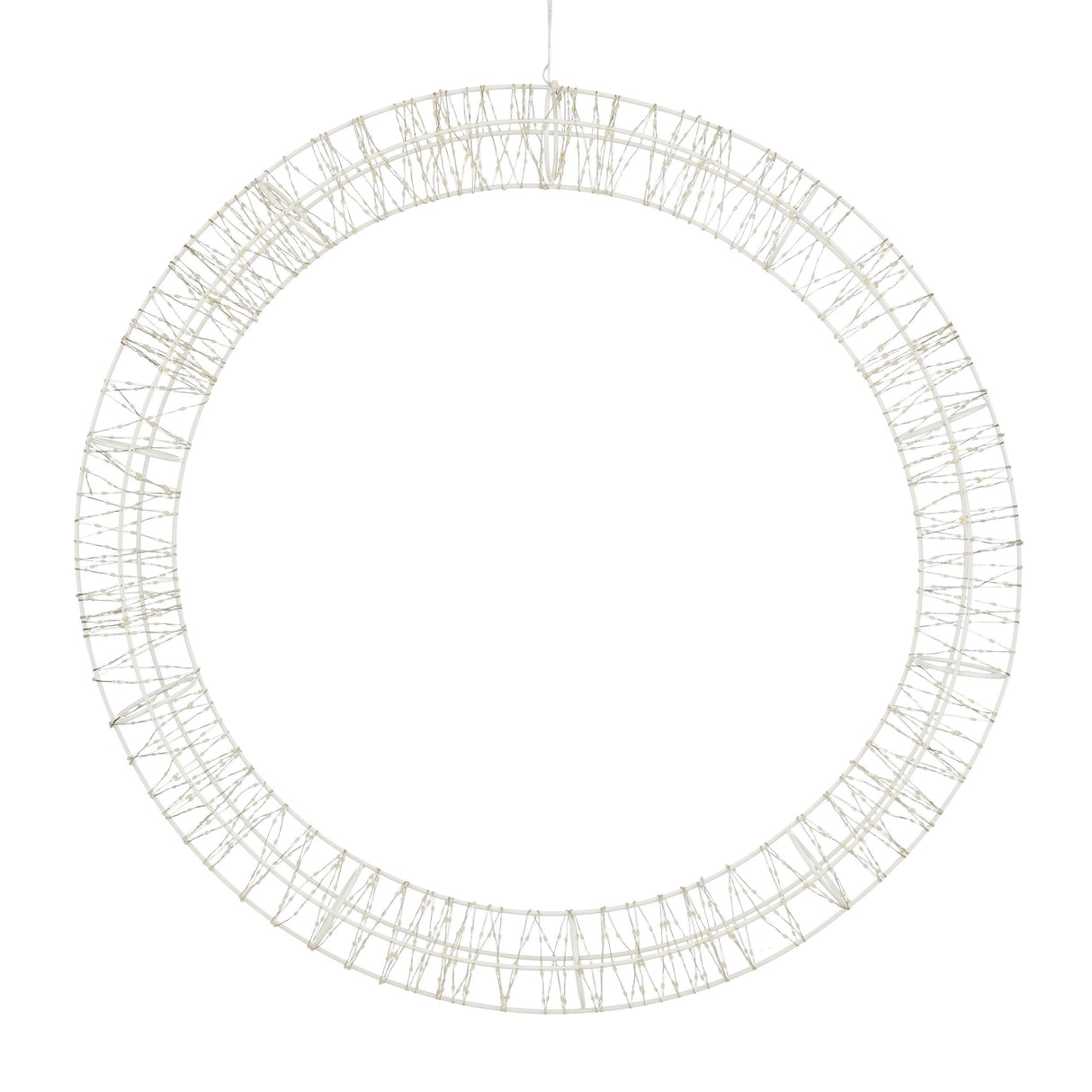 Luca Lighting Cirkel wit warm wit 1200led IP44 en timer - d56cm - maximondo