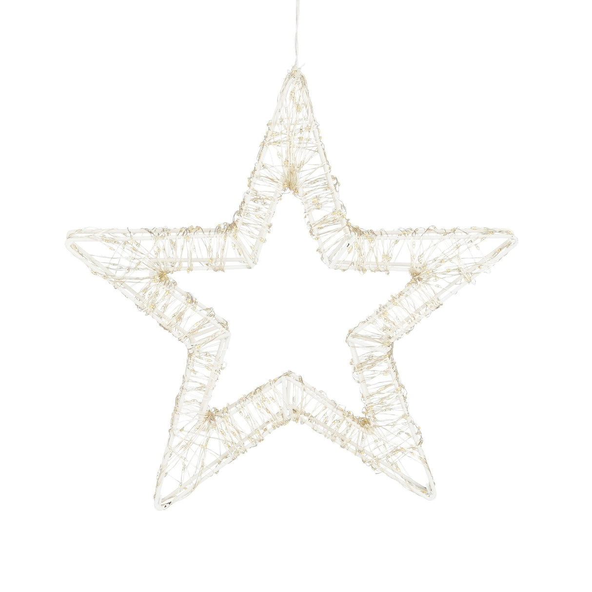 Luca Lighting Ster wit warm wit 800led IP44 en timer - d36cm - maximondo