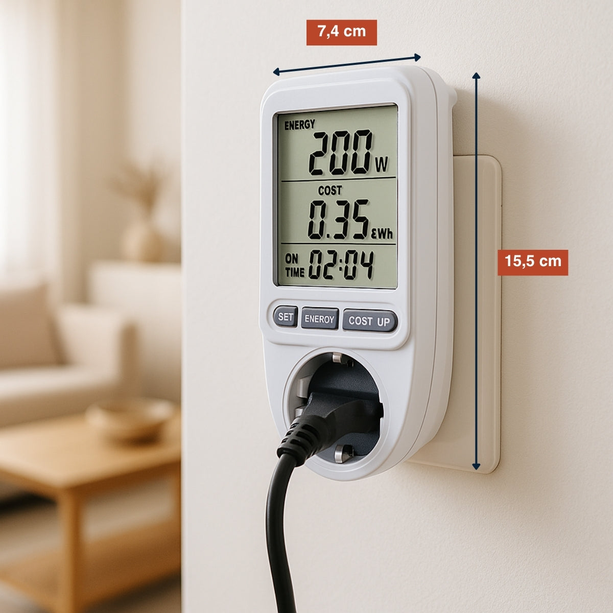 Grundig Energie Vebruiksmeter - maximondo