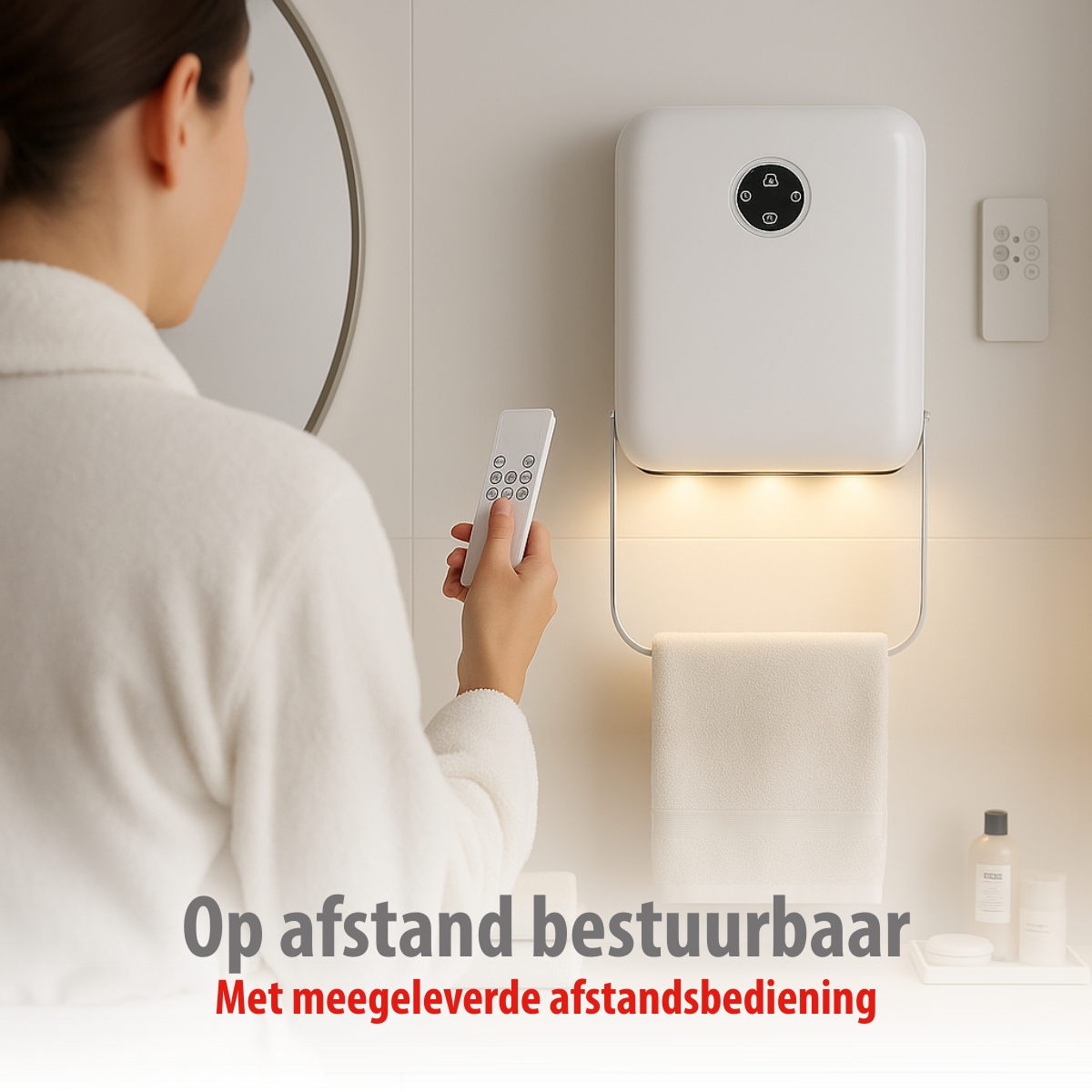 alpina Badkamer Verwarming Elektrisch 750/2000W - maximondo