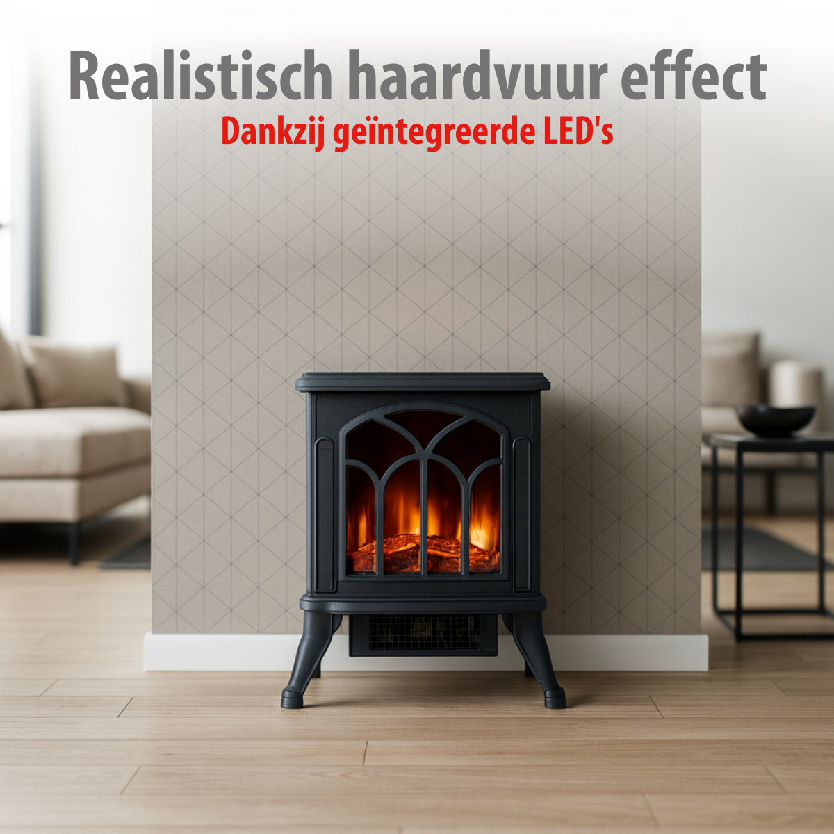 alpina Sfeerhaard Elektrisch - Elektrische Haard Verwarmd - maximondo