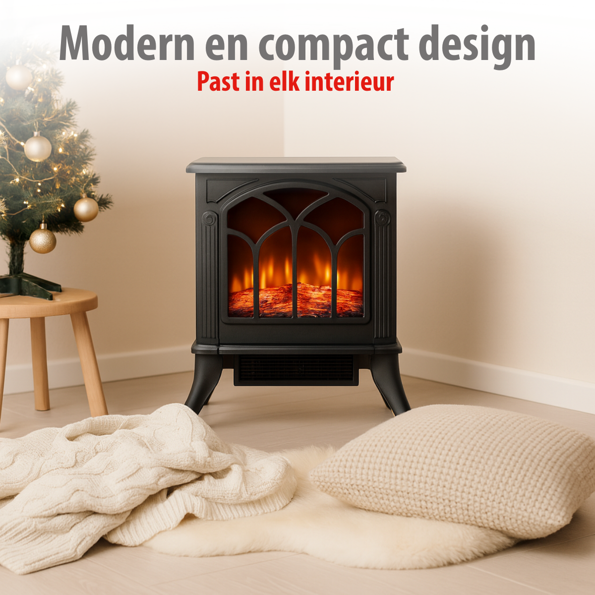 alpina Sfeerhaard Elektrisch - Elektrische Haard Verwarmd - maximondo