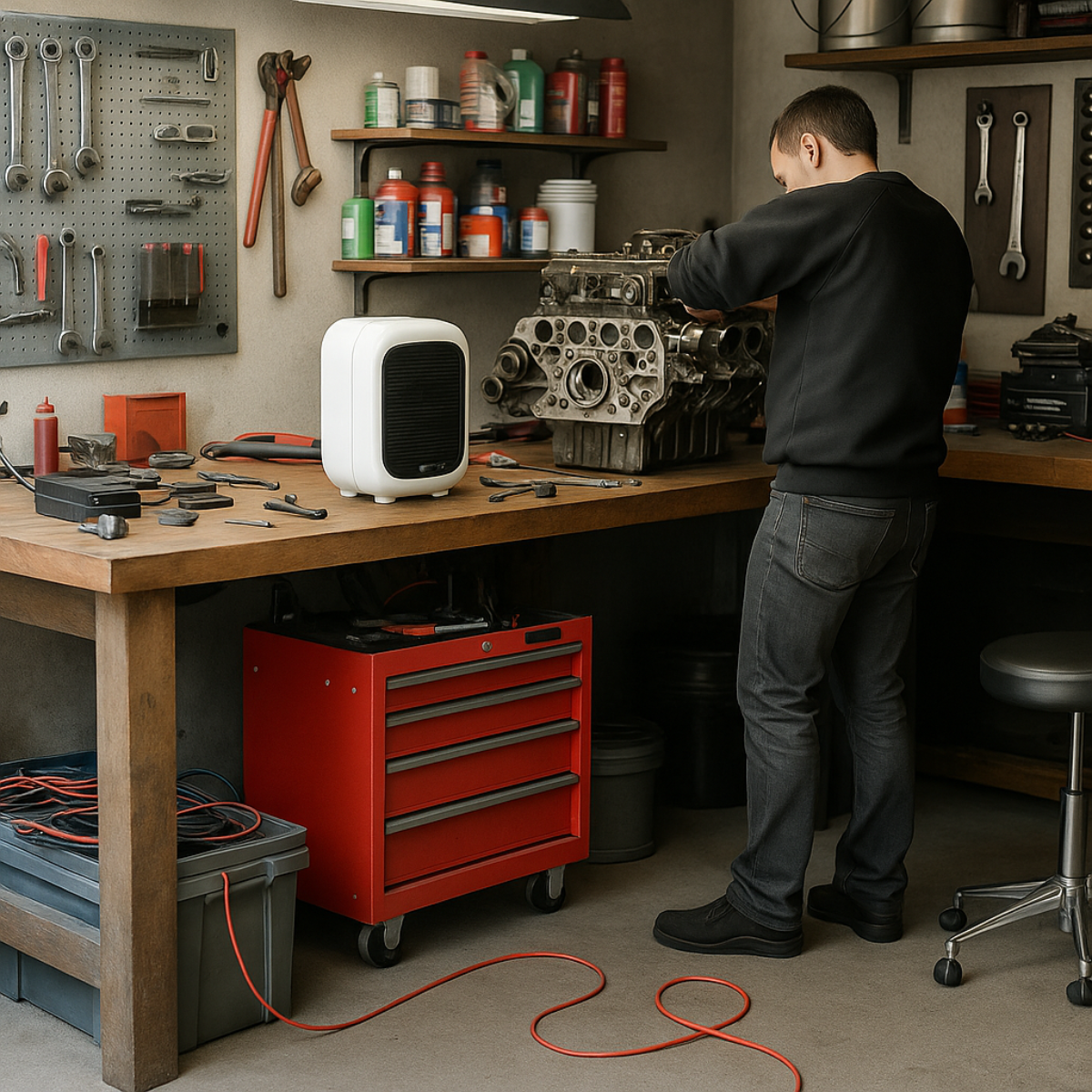 alpina Elektrische Ventilatorkachel - maximondo