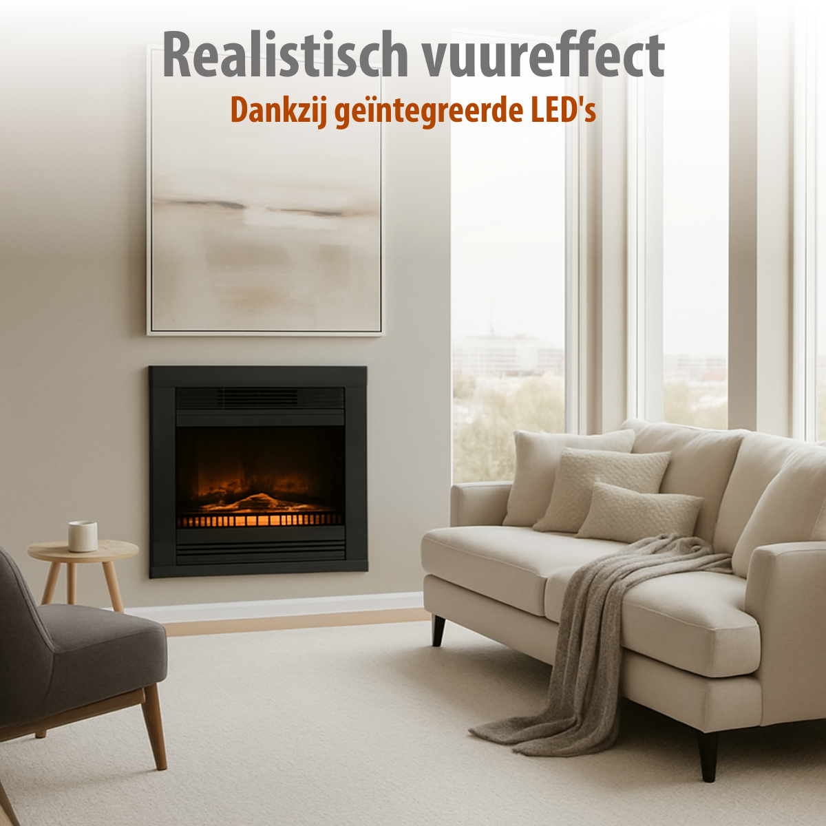 Classic Fire Haard Chicago - 1800W - maximondo