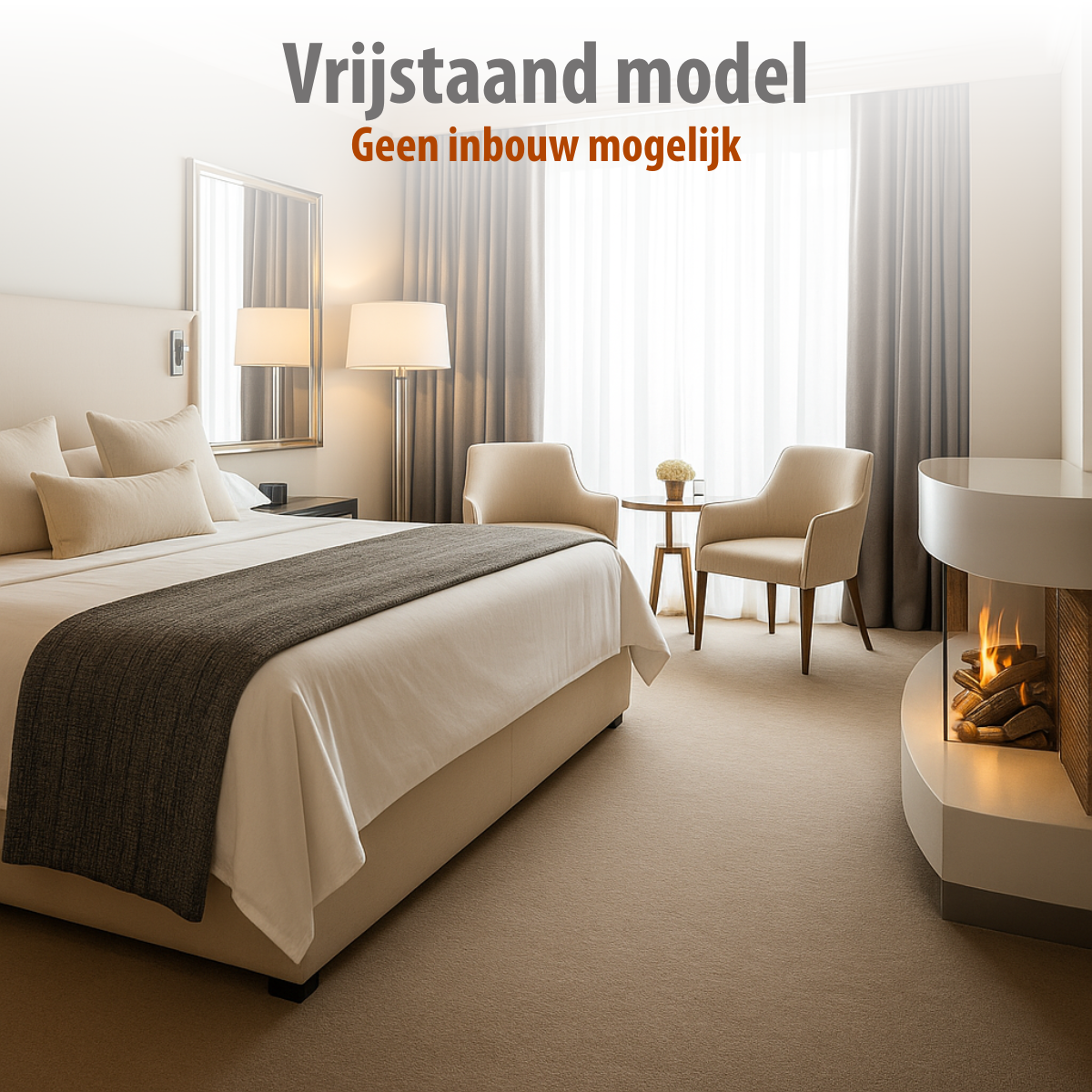 Classic Fire Sfeerhaard Elektrisch Montreal 2000W