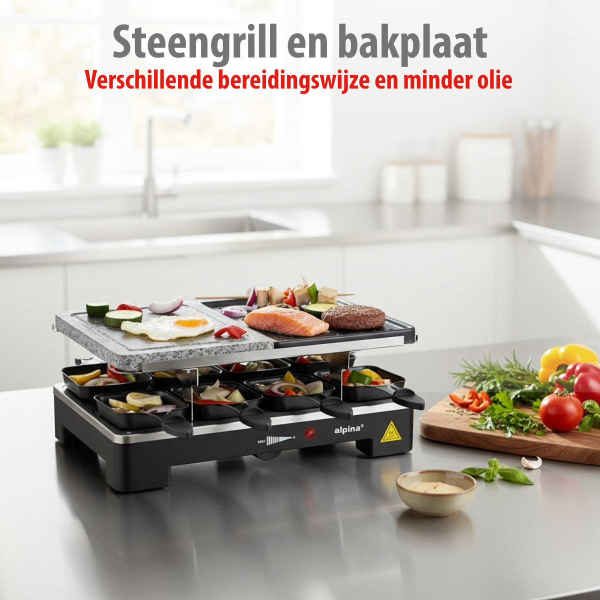 alpina Gourmetstel XL 8 Personen - maximondo