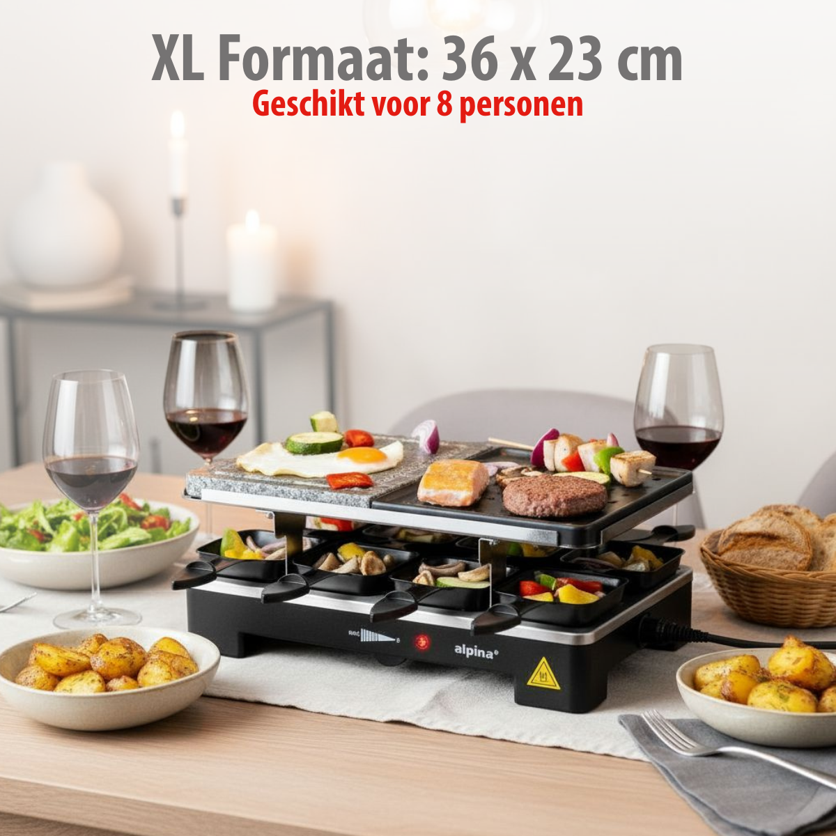 alpina Gourmetstel XL 8 Personen