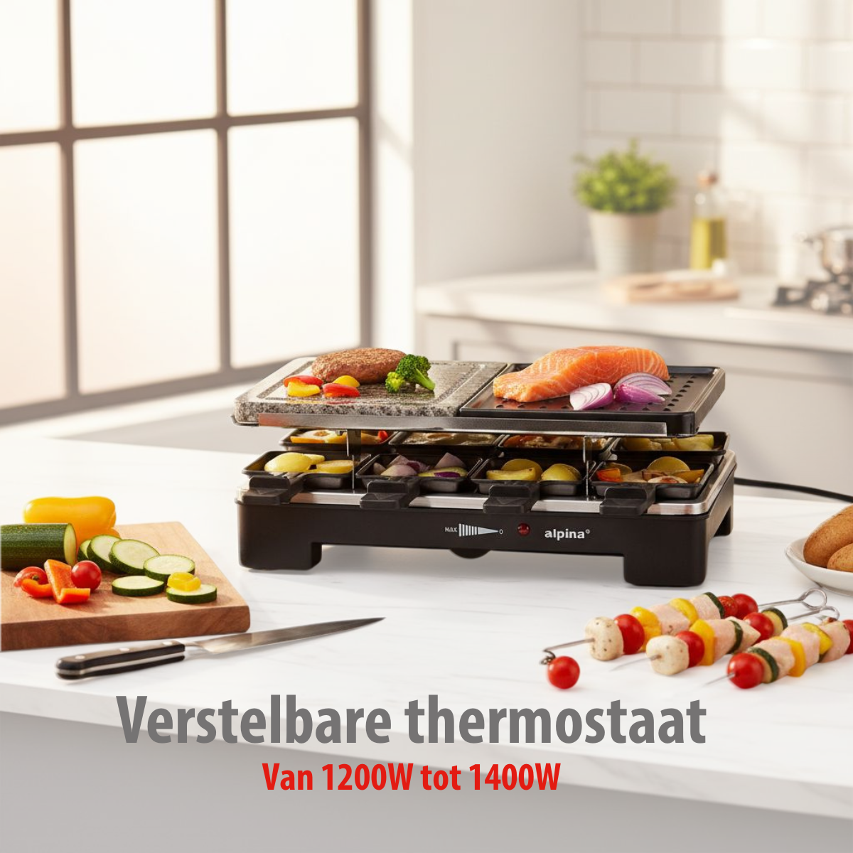 alpina Gourmetstel XL 8 Personen - maximondo