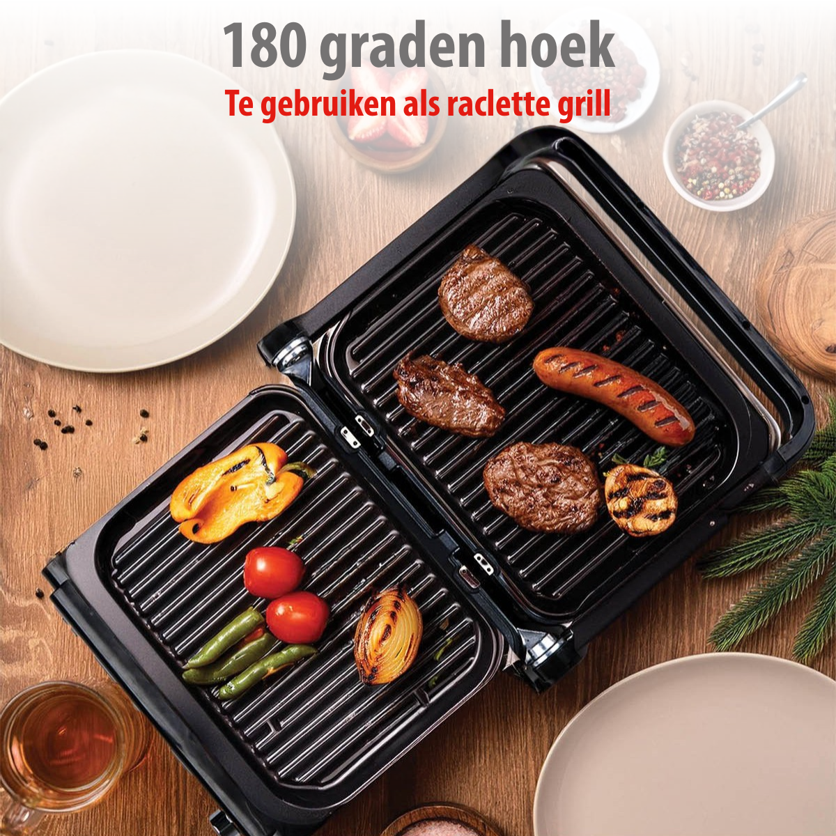 alpina Grill Apparaat, 8 standen - maximondo