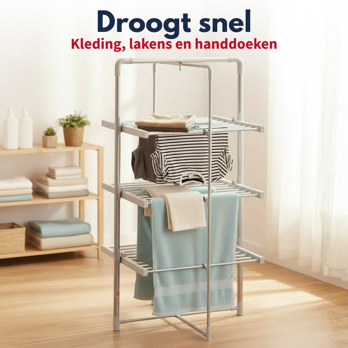 Dirt Devil Elektrisch Droogrek - 21m Droogruimte - maximondo