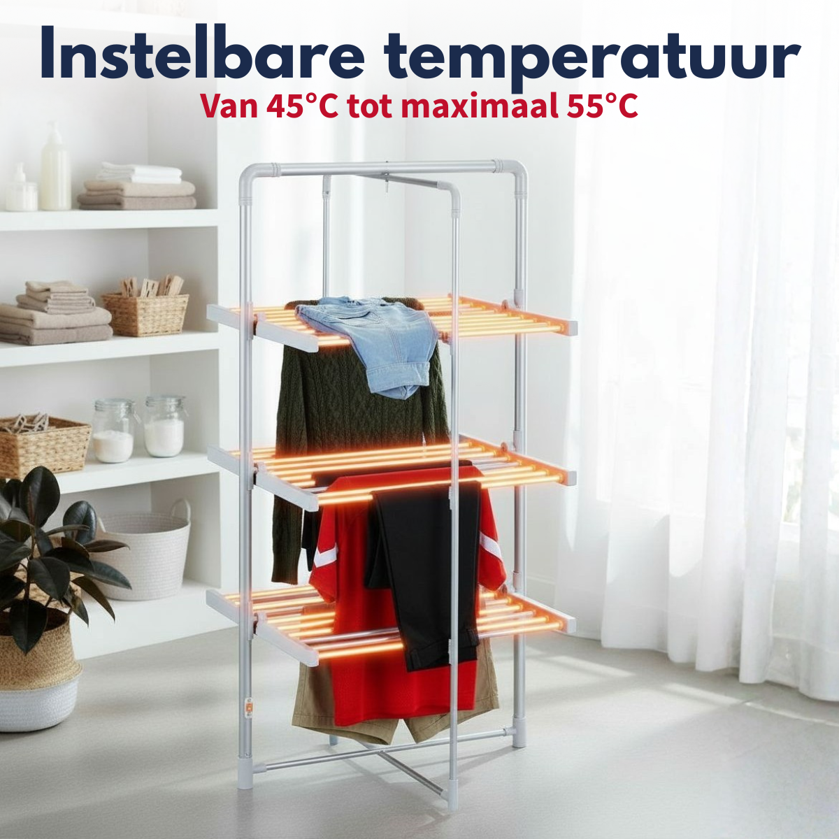 Dirt Devil Elektrisch Droogrek - 21m Droogruimte - maximondo