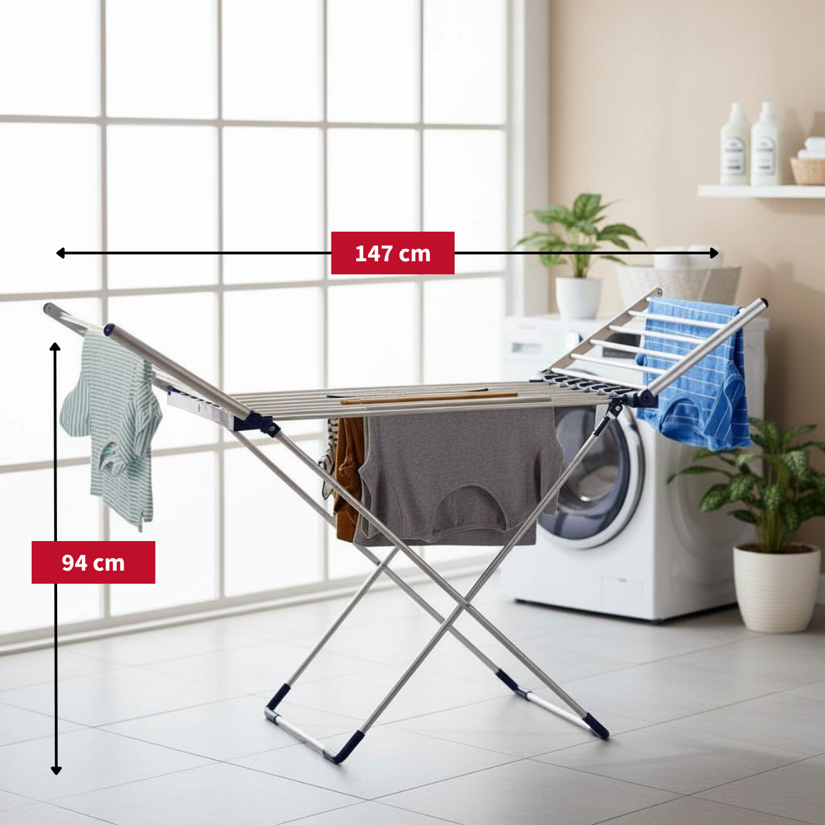 Dirt Devil Elektrisch Droogrek 230W - IPX1 - maximondo