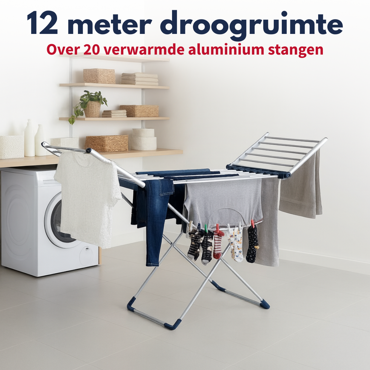 Dirt Devil Elektrisch Droogrek 230W - IPX1 - maximondo