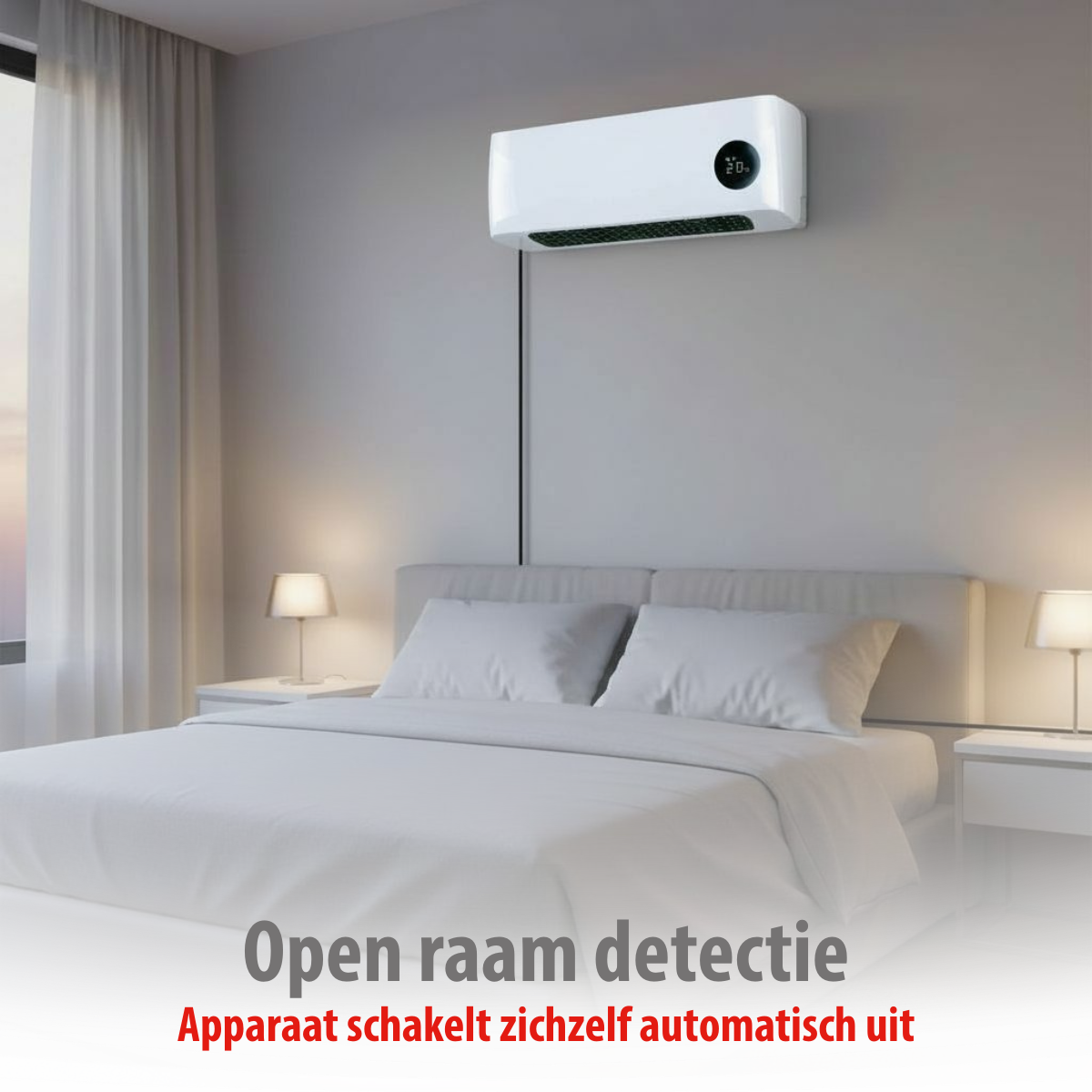 alpina wandverwarming en ventilator PTC keramisch 2000W - maximondo