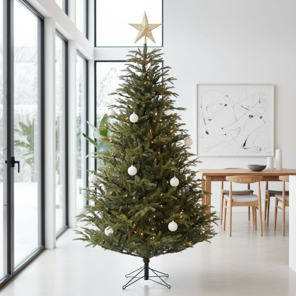 Top Trees Vanocuver kerstboom groen TIPS 1298 - h155xd109cm