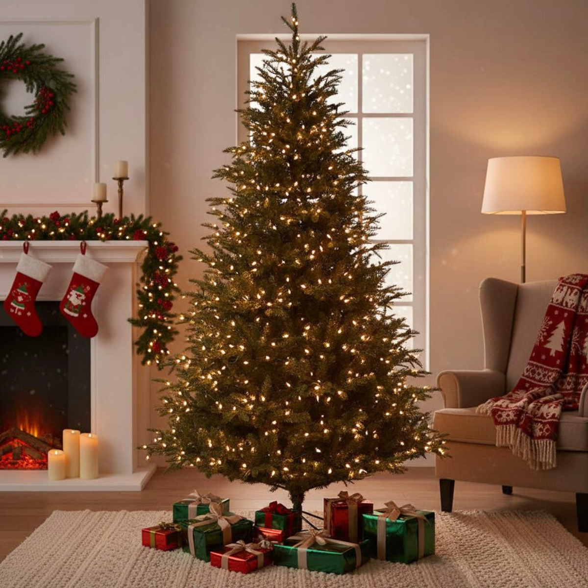Top Trees Vanocuver kerstboom groen TIPS 1298 - h155xd109cm