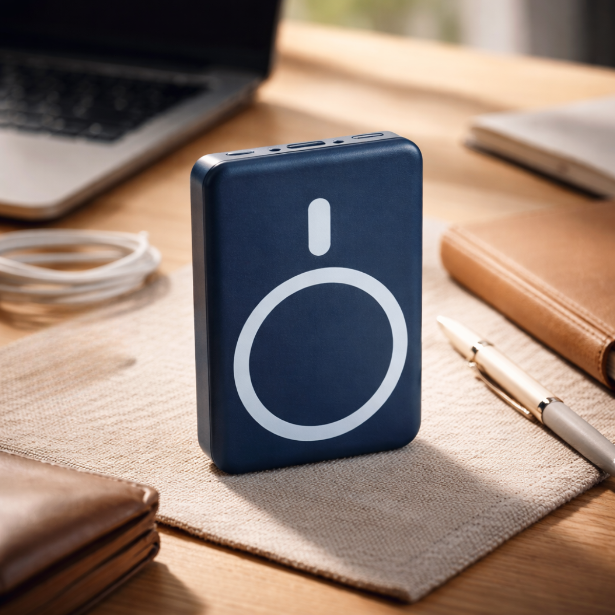 Grundig Powerbank 5000mAh - Powerbank iPhone met MagSafe - maximondo