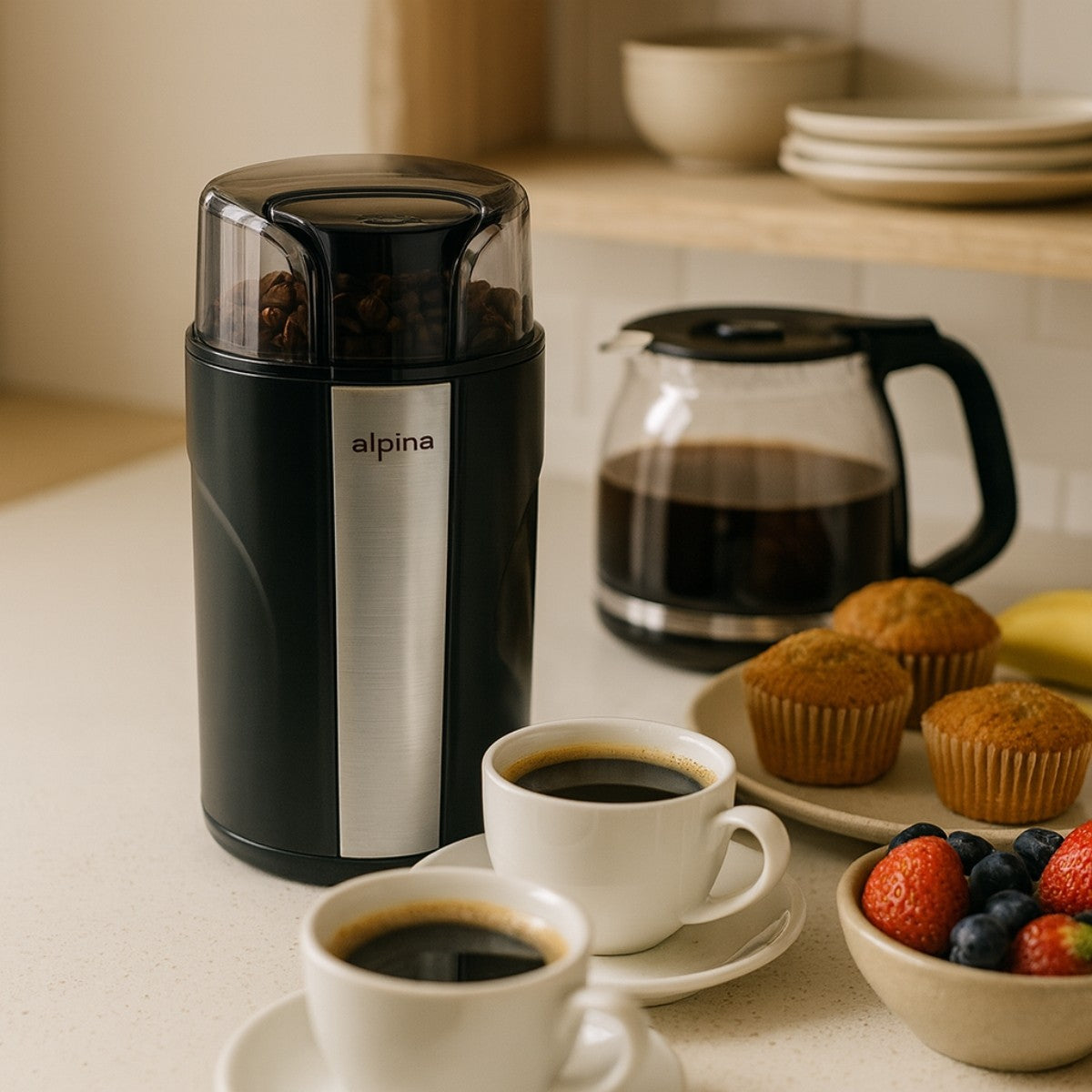 alpina Elektrische Koffiemolen 200W - maximondo