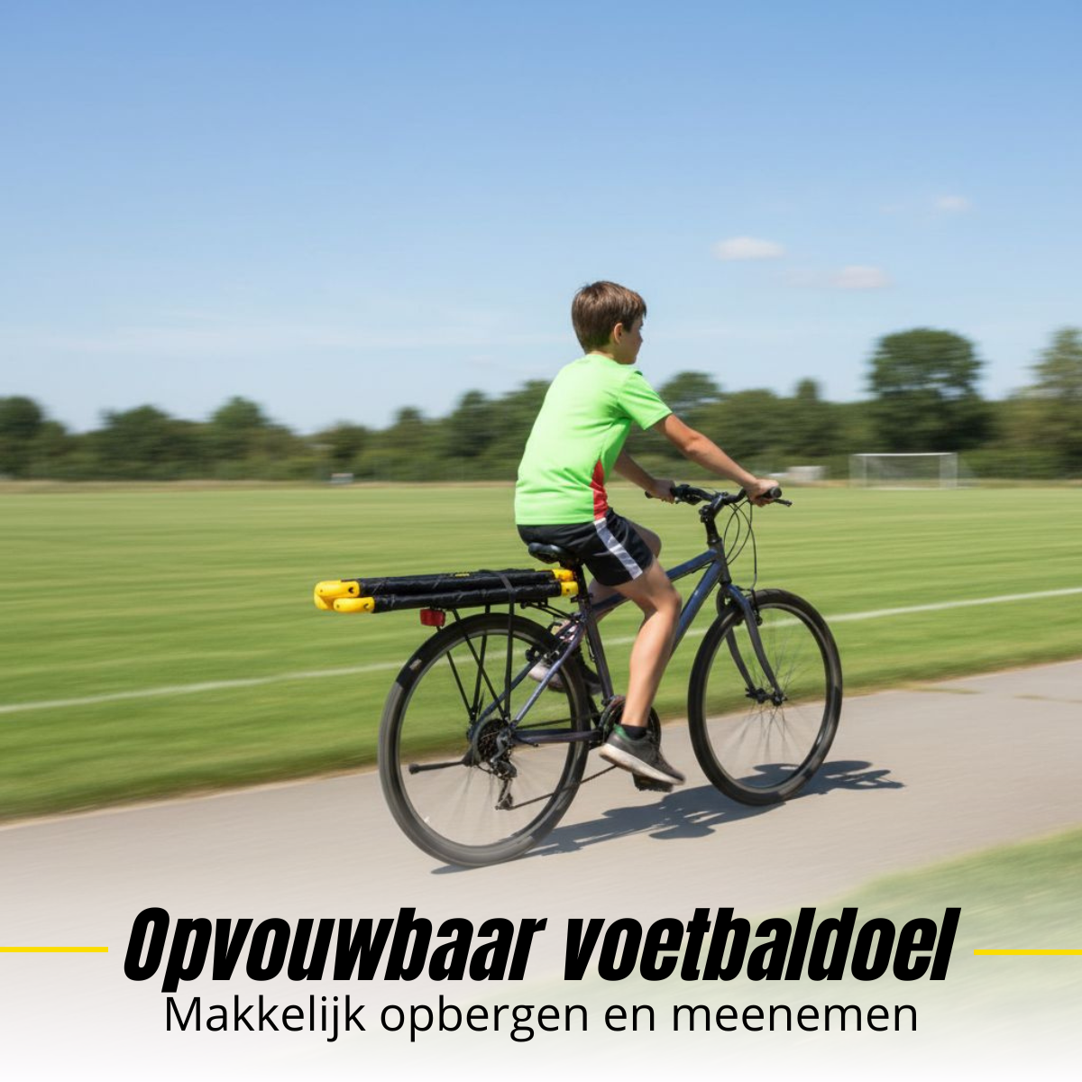 Dunlop Voetbaldoelen Set van 2 - Voetbalgoal 90 x 59 x 61 cm - maximondo