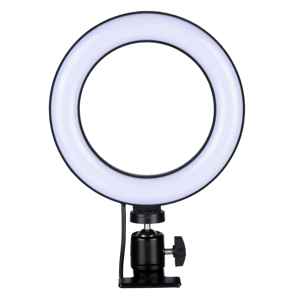 Ringlicht met Clip RGB ⌀16 CM