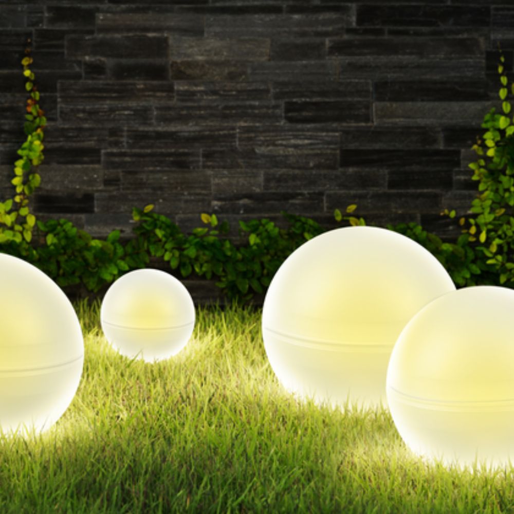 Light solar 5 balls clr change